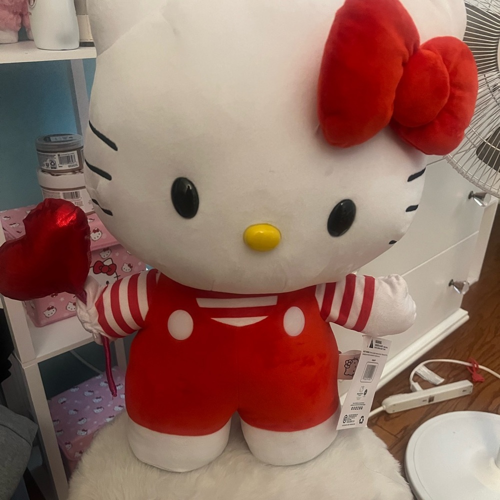 Hello kitty Valentine’s Day greeter NWT